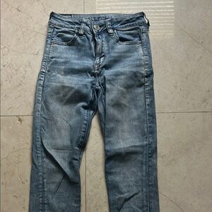 American Eagle Outfitters Blue Skinny Jeans Vintage Look